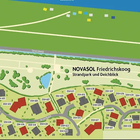 別荘 Friedrichskoog-strandpark 14 フリードリッヒシュコオク